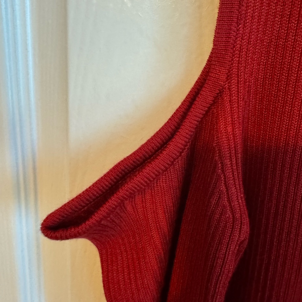 Madden Girl Sleeveless‎ Burgundy Midi Dress - Picture 5 of 6